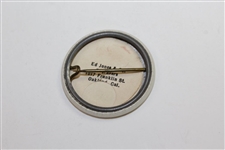 Rod Munday's 1938 2nd Annual $5k Oakland Open Golf Tournament Contestant Badge #33