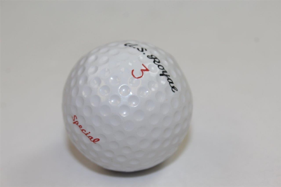 Dwight D. Eisenhower Personal 'Mr. President' Logo Golf Ball - Rod Munday Collection
