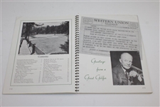 1955 US Amateur Championship at The Country Club of Virginia Official Program - Rod Munday Collection