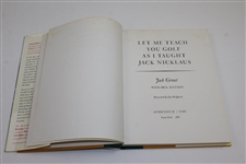 Jack Grout Signed 'Let me Teach You....Taught Jack Nicklaus' Book Inscribed to Rod Munday JSA ALOA