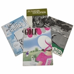 Four Various Golf Publications: The Woman Golfer, Golf, The Junior Golfer, & Golden State Golfer