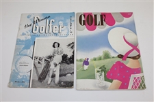 Four Various Golf Publications: 'The Woman Golfer', 'Golf', 'The Junior Golfer', & 'Golden State Golfer'