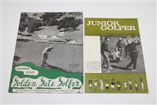 Four Various Golf Publications: 'The Woman Golfer', 'Golf', 'The Junior Golfer', & 'Golden State Golfer'