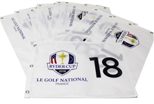 Ten 2018 Ryder Cup at Le Golf National White Screen Flags (10)