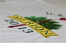 Ten 2013 US Open at Merion Golf Club White Embroidered Flags (10)