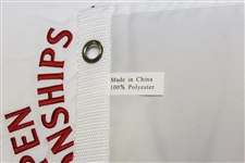 Fifty Dual Logo 2014 US Open Championships at Pinehurst No. 2 White Embroidered Flags (50)