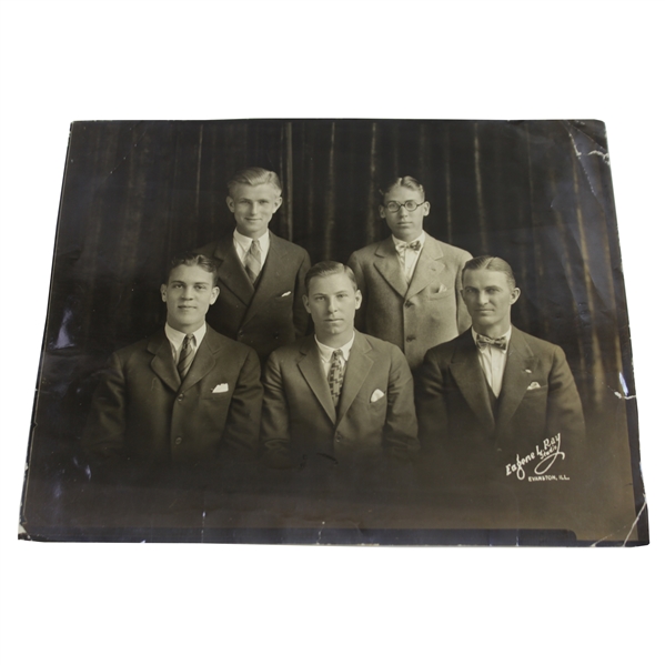 1925 Northwestern University Golf Team Won The Championship - Press Photo "8 x 10"