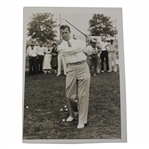 1935 George R. JA Cobus USGA President Golfs in Tournament Press Photo - 6" x 8"