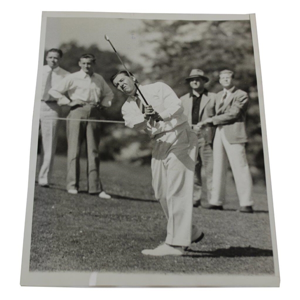 1936 Sam Parks in US Open Golf Tournament Press Photo - 7 x 9