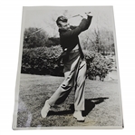 1939 Chicago, Tom Sheehan Jr. at 43rd US Amateur Golf Press Photo - 6" x 8"