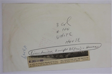 1953 New Office Being Provided for President Eisenhower in Georgia Press Photo - 6 x 10