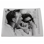 1962 Arnold Palmer and his Wife Winnie, US Open Golf Tournament at Oakmont PA Press Photo - 7" x 9"