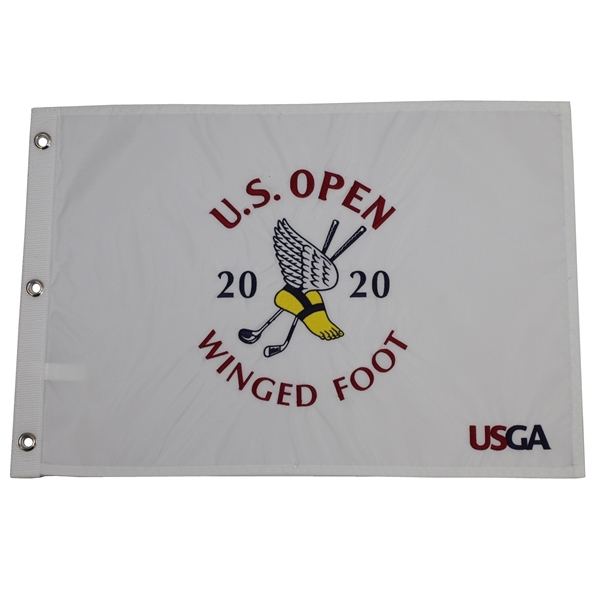 2020 US Open Championship at Winged Foot Embroidered White Flag