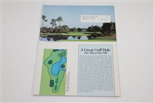 Payne Stewart Signed Golf Journal with 1999 US Open Full Ticket Set, Ydg Guide, & Scorecard JSA ALOA 