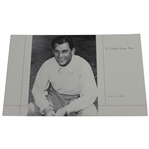 Merion Golf Club 2000 Booklet A Letter From Ben