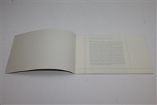 Merion Golf Club 2000 Booklet 'A Letter From Ben'