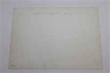 Walter Hagen's Personal Photo of Him with His Father in Chair - Shelby Plyer Letter