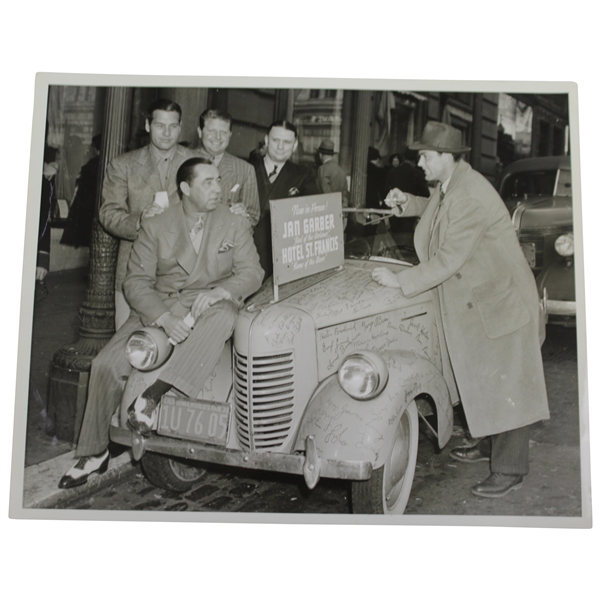 Walter Hagens Personal Photo of Him at Hotel St. Francis