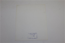 Walter Hagen's Personal 1950 Robinson Studio Photo with Article