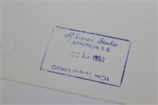 Walter Hagen's Personal 1950 Robinson Studio Photo with Article