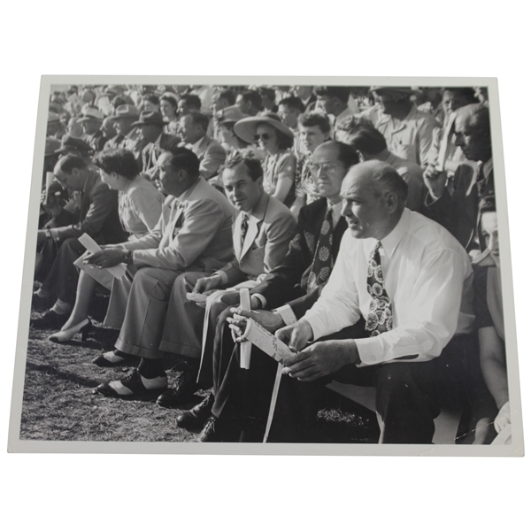 Walter Hagens Personal Photo In Crowd with Spectators