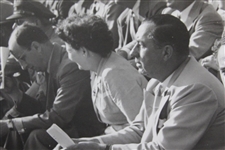 Walter Hagen's Personal Photo In Crowd with Spectators