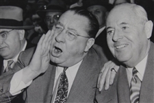 Walter Hagen's Personal 'Photo by Horton' Yelling Photo with Friend