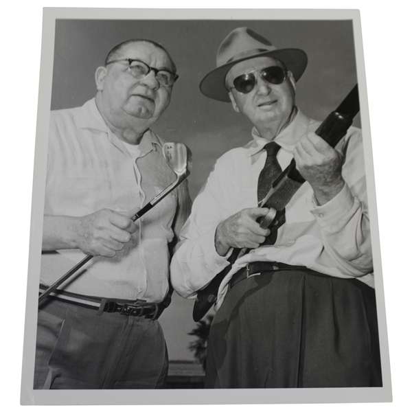 Walter Hagens Personal Hagen the Hunter with Friend Photo