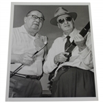 Walter Hagens Personal Hagen the Hunter with Friend Photo