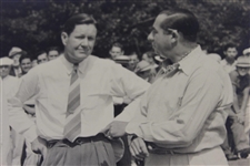 Walter Hagen's Personal Photo with Byron Nelson & others