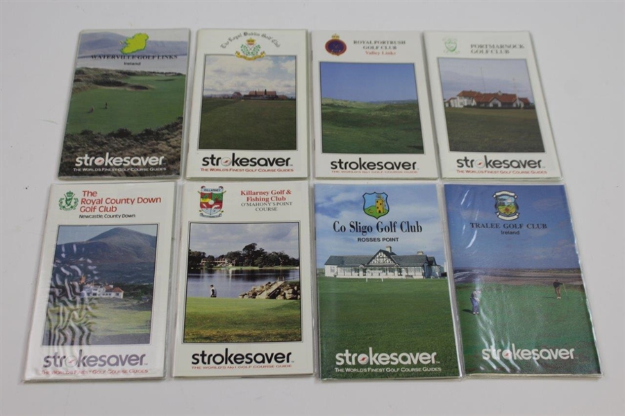 Seventeen Famous Golf Courses of Ireland Course Guide Booklets (17)