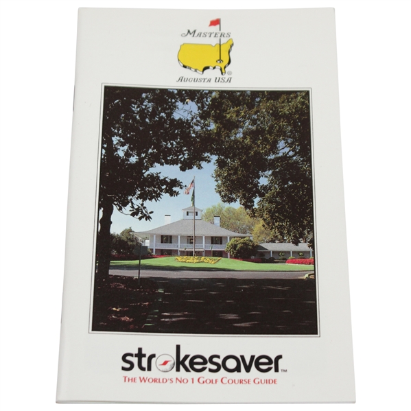 Augusta National Golf Club Masters Strokesaver Golf Course Guide