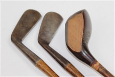 Schmelzer's Sporting Goods Triumph Child's Putter, Iron, & Driver in Plaid Golf Bag