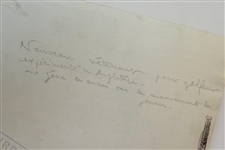 Reverse of Pre-Swing French Golfer Studio Daily Mirror Wire Photo - Victor Forbin Collection