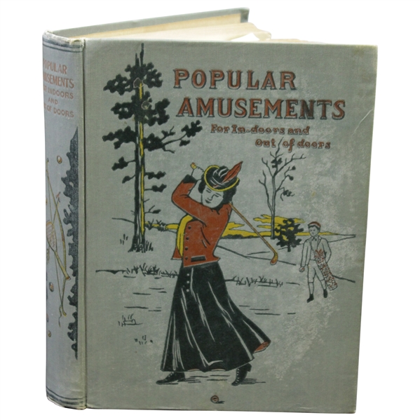 1902 Popular Amusement for In and Out of Doors Book by Nelle M. Mustain