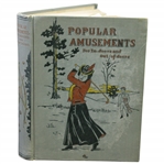 1902 Popular Amusement for In and Out of Doors Book by Nelle M. Mustain