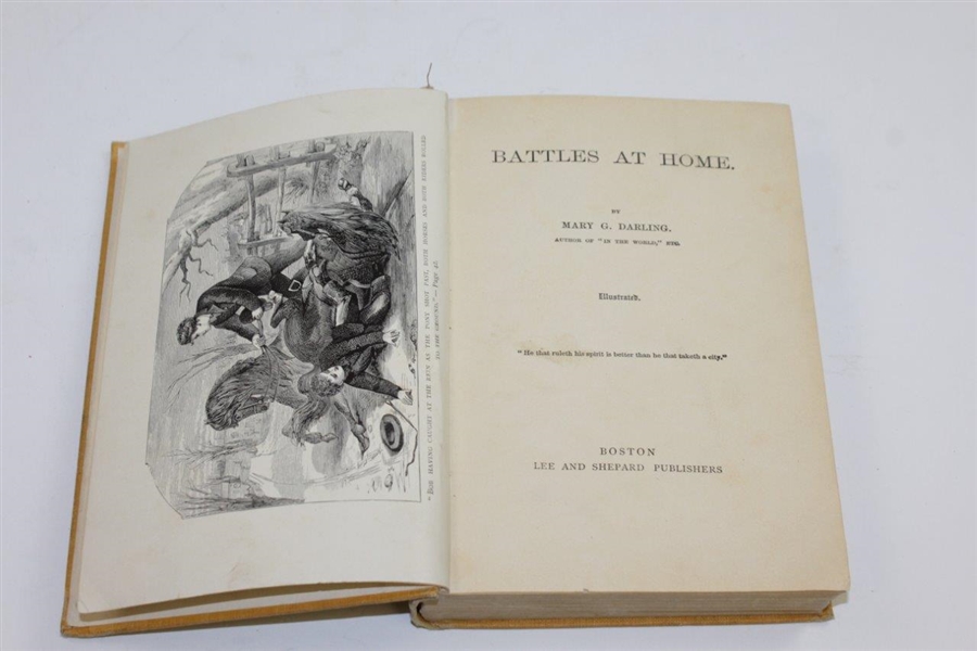 Vintage 'Battles at Home' Book by Mary G. Darling - Part of American Girl's Series