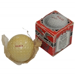 Vintage A.J. Reach Co. Red Eagle Mesh Pattern Golf Ball with Original Box & Paper