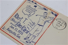 1933 Augusta National GC Bobby Jones Golf Course Opening Day Cover
