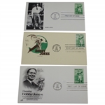 Three Bobby Jones 1981 First Day Covers - Pinehurst, NC