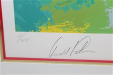 Arnold Palmer Signed Ltd Ed Serigraph #2/125 Printer's Proof Also Signed by Artist LeRoy Neiman JSA ALOA