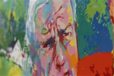 Arnold Palmer Signed Ltd Ed Serigraph #2/125 Printer's Proof Also Signed by Artist LeRoy Neiman JSA ALOA