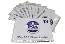 Ten 2013 PGA Championship at Oak Hill Embroidered White Flags (10)