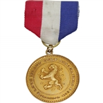 1947 Long Island Golf Assoc. First Place Veteran Rehabilitation Fund Medal with Bar & Ribbon