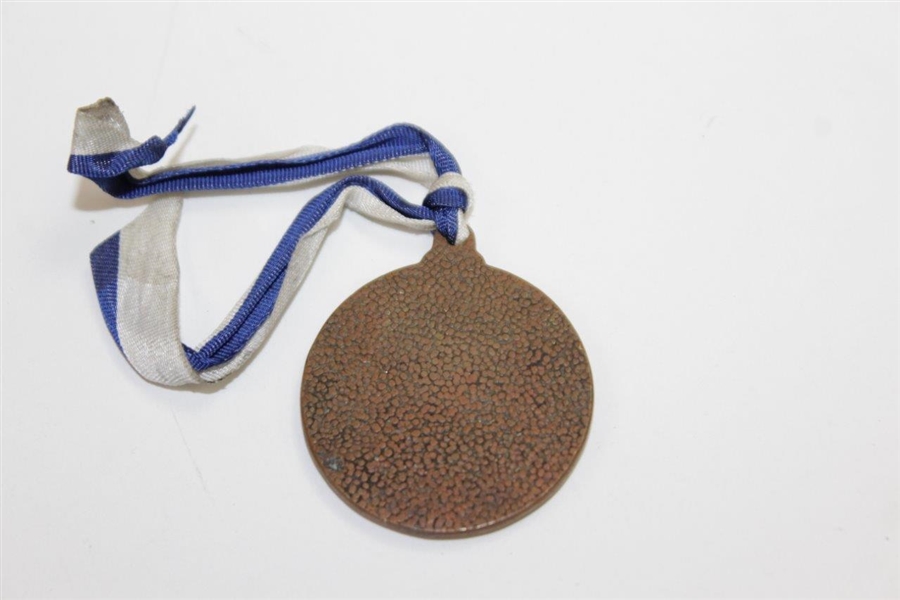 Caesarea Golf and Country Club Israel Bronze Medal with Ribbon - Possible Founder's Day