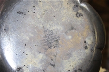 1936 Cohasset Golf Club Open Mixed Foursome 2nd Net Pewter Two-Handled Bowl