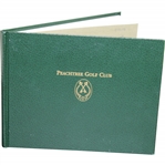 Peachtree Golf Club 1st Edition Member Club History Book Inscribed by Manager Mead Grady
