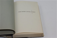1953 'The Bobby Jones Story' Book by O.B. Keeler with Dust Jacket - 2nd Printing