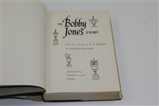 1953 'The Bobby Jones Story' Book by O.B. Keeler with Dust Jacket - 2nd Printing