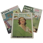 Three The Saturday Evening Post Magazines - April 1933, July 1960, & September 1960